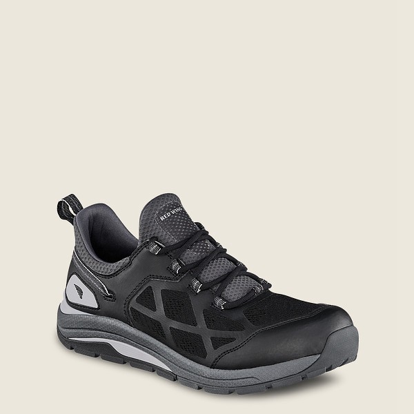 Zapatos de Trabajo Red Wing Hombre Negros/Grises - Cooltech™ Athletics - Soft Toe - 967-TQHYCO